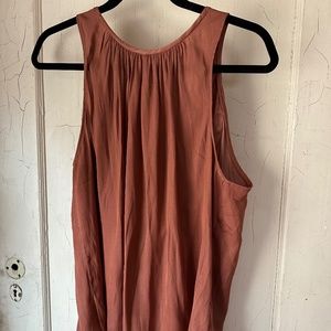 Anthropologie | Current Air Sleek Draped Low-Back Blouse